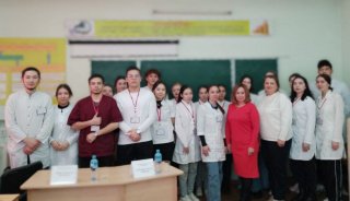 Встреча студентов выпускных групп с представителями ФГБУЗ МСЧ № 142 ФМБА России г. Межгорье