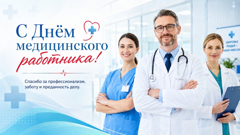 Поздравление врио начальника ФГБУЗ МСЧ № 142 ФМБА России Н.Ф. Кудаярова с Днем медицинского работника